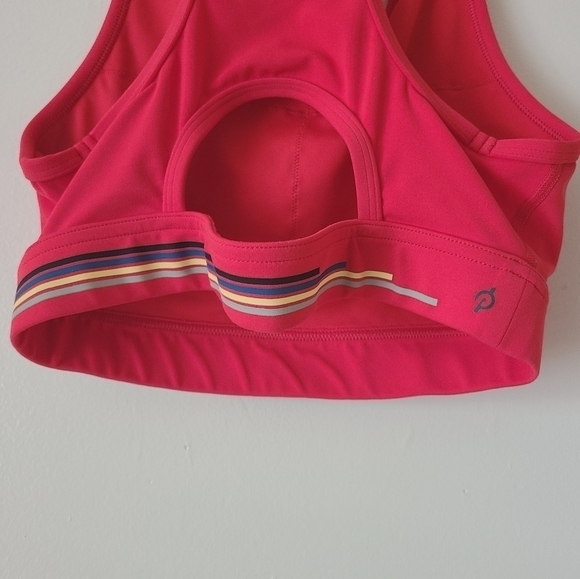 Peloton | Women's Red High Neck Sports Bra (Size Small) - Picture 9 of 11
